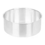 Aluminium Round Cake Pan Mould Cake Tin 6 Inches for Baking Half 1/2 kg 500 Grams in OTG Microwave Pressure Cooker