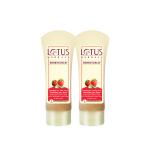 Lotus Herbals Berryscrub Strawberry & Aloe Vera Exfoliating Face Wash| | 120g (Pack Of 2)