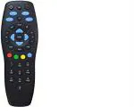 Astigo Compatible Remote Not For Hd for Tata Sky DTH (Black)