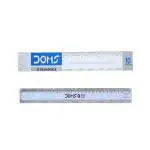 Doms Q Series 30 cm Transparent Scale Pack of 10 Pieces