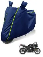 Auto Hub 100% Waterproof Bike Cover for Honda CBR 250R Coated, Dustproof UV Protection Custom Fit bike cover-(Blue)