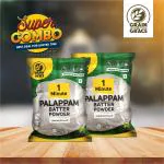 Grain N Grace food ingredients 1Minute Palappam Batter Powder (Pack of 2)