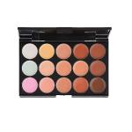 MISS DOLL Beauty 15 Shades Highlighter Contour Cream Concealer Palette