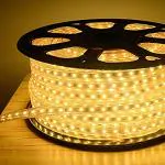 ARTDECOR Plastic Warm White LED Rope or Pipe Light 120 Lights