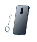 Realcase Blue Silicone, Thermoplastic Polyurethane Shockproof Bumper Case For Oneplus 6