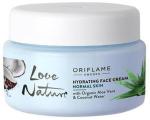 Oriflame Sweden Hydrating Face Cream With Organic Aloe Vera And Coconut Water, 50 Ml