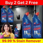 BLISS & BLUSH Toilet Cleaner blue 2Liter 99% natural & plant-derived |Non Toxic| Allergen-free fragrance |Vegan & Cruelty free