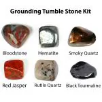 Reiki Crystal Products Grounding Tumble Stone Kit For Reiki Healing Crystal Healing