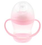 Manan Shopee Kids Pink Polypropylene, Plastic Sipper Cup With Handles