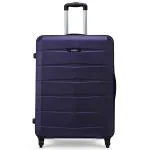 Safari Regloss Antiscratch Purple Luggage Trolley Bag 77 cm Hard Luggage