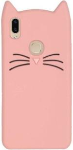 AmericHome Vivo Y83 Pro Rose Gold Rubber Grip Case Back Cover