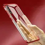 Realcase Red Silicone, Thermoplastic Polyurethane Electroplating Case For Iphone Xr