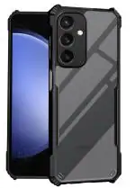 HUPSHY Back Cover for Samsung Galaxy S23 FE 5G, Samsung S23 FE 5G (Black, Shock Proof, Pack of: 1)