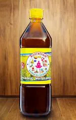 Annratnam Pure Bliss in a Bottle: Unfiltered Organic Mustard Oil, 1 Liter