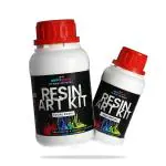 amiciTools Premium Epoxy Resin Art Kit High Gloss Crystal Clear Resin for Creative DIY Projects and Crafts, Smooth Finish Non-Toxic UV-Resistant (350 ml)