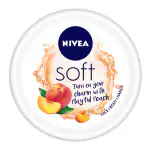 NIVEA Soft Light Moisturizer 200ml | Playful Peach | For Face, Hand & Body