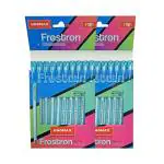 UNOMAX Frostron Gel Pen Pack of 30 (30 Blue) |Professional Ergonomic Design for Daily Use, Exam-Friendly | Budget-Friendly, Pocket-Friendly, Ultra-Fine, Ergonomic Design