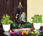 Miss Peach - Multicolor Vastu Fangshui Lord Gautam Buddha Statue For Home Decor(bvpsmdbudgr) , Diwali Gift, Best Gift for Diwali Decor, Diwali Decoration
