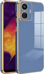 Mintak Vivo T1 44W Blue Silicon 360 Degree Protection and Slim Design Mobile Back Cover