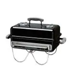 Weber Tabletop Camping Black Alloy Steel Tabletop Camping Grill 36.9 x 53.4 x 31 cm