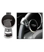 Feelitson Black I-Pop Car Steering Knob Wheel Power Holder Spinner For Bolero
