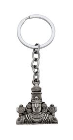 Fine Blessings Tirupati Balaji Metal Keychain