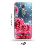 Tweakymod Printed Flowers Back Cover For Lenovo K6 Power