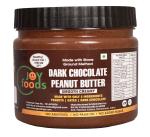 Rich'U Chocolates - Joy Foods - Dark Chocolate Peanut Butter | Creamy | No Added Sugar | No Preservatives | Vegan | Gluten Free | 100% Natural | Dates Sweetened | Stone Grinded | 600 gm