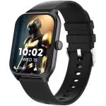 beatXP Marv Sense 1.96 inch Ultra HD Large Display Bluetooth Calling Smart Watch, Metal Body, Rotary Crown, 500 Nits brightness, 60Hz Refresh Rate, 100+ Sports Modes, 24x7 Health Monitoring (Black)