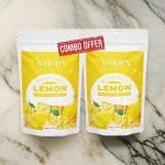 AYONIEX Herbal Hair Waxing Powder - Instant Hair Removal Solution with Lemon Flavour - Suitable for All Skin Types and BodyParts - 200 Grams