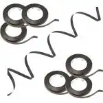 Zyozique 12 Pcs Curling Ribbons For Balloons Party Decoration 5 Meters Gold Crimped Curling Ribbon Shiny Balloon String Roll Gift Wrapping Ribbon For