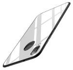 Mamani Huawei Honor 8X White Glass shockproof Mobile Case Cover 7.5 x 1 x 16 cm