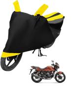 Auto Hub Bike Cover for Hero CBZ Extreme , Dustproof UV Protection water resistant Custom Fit Cover-(Black-Yellow )