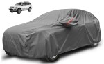 Auto Hub Pajero Sport New Car Cover with Mirror Pocket, Waterproof Layers, Car Cover Pajero Waterproof - Taiwan Grey