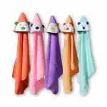 MY NEWBORN Combo of 5 Pc | All Season Hooded Blanket Cum Wrapping Sheet for Baby Boys and Baby Girls | Swaddle Wrap Towel Newborn Baby to 12Months | Stroller Cover Receiving Blankets