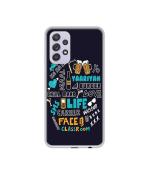 Casotec Mix Funny Quote Design Printed Silicon Soft TPU Back Case Cover for Samsung Galaxy A52