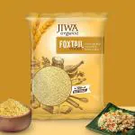 JIWA healthy by nature Organic Foxtail Millet Kangani Seeds Wholegrain 1 kg