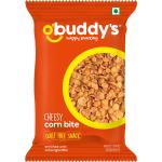 O'Buddy's - Roasted Cornflakes with Cheese | Enriched with Ashwagandha | Cornflakes Snacks | Roasted Snacks | Guilt Free | 22 Gm Pack of 10.