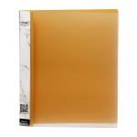 Eslee Subject File | Presentation / Quotation File | Best for A4 Size Paper | Transparent Cover | Eco / Fastener Clip | Brown - Pack of 5 (EOT2A4 Brown)