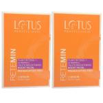Lotus Plant Retinol+vitaminc Youth Brightening Facial Kit ( 50G X2 )