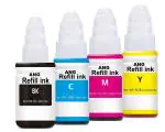 ANG Ink for Pixma G3000 All-in-One Wireless Ink Tank Color Printer B//C/Y/M g Series Ink Multi-Color (N Pack)