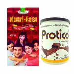 Herbshd NUTRI-FAST Tonic 450ml & PROTICO Protein Powder For Weakness