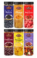 YUM YUM Dried Fruits Blueberry, Cranberry, Strawberry, Mango, Pineapple, Mixed Fruits 900g