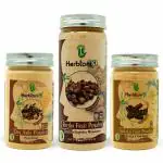 HerbtoniQ 100% Natural Dry Amla Powder, Reetha Fruit Powder & Shikakai Fruit Powder For Healthy Hair Care Pack (400 g)