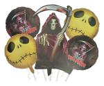 Jagmag Horror Ghost Dead Grim Reaper Halloween Theme Balloon (pack of 5)