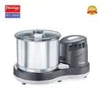 Prestige PWG 08 Wet Grinder with Stainless Steel Drum 200 W, 2 L (Black, Silver)