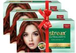 Streax Vibrant Red Highlights Kit, 60 G (Pack Of 3)