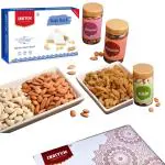 Indiyum Gift Hamper | Premium Gift Box | Kaju Katli | Dry Fruits | Sweets gift box