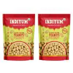 Indiyum Classic Salted Peanuts 240g (120g X 2)