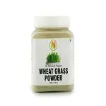 NatureVit Organic Wheatgrass Powder, 300g (Jar Pack) | Vegan, Non-GMO, Gluten-Free | Rich in Fiber, Chlorophyll, Fatty Acids & Minerals | Immunity Booster & Support | Superfood